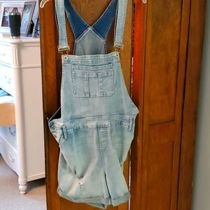 Torrid size 16 short overalls